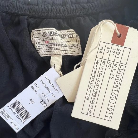 Current Elliott Ruffle Tee - Picture 4 of 5